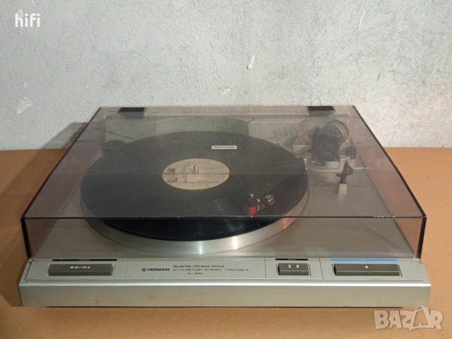 Полуавтоматичен грамофон Pioneer PL-640, снимка 2 - Грамофони - 54511208