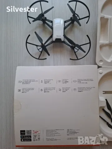DJI Tello Drone, Model: TLW004 / Дрон / Квадрокоптер, снимка 13 - Дронове и аксесоари - 55674314