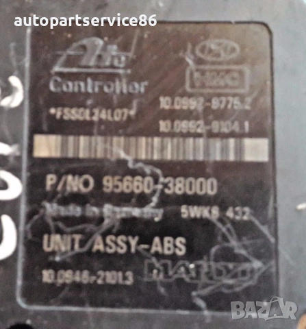 ABS помпа за Hyundai Coupe 95660-38000 5WK8432 BH60100600, снимка 2 - Части - 54379848