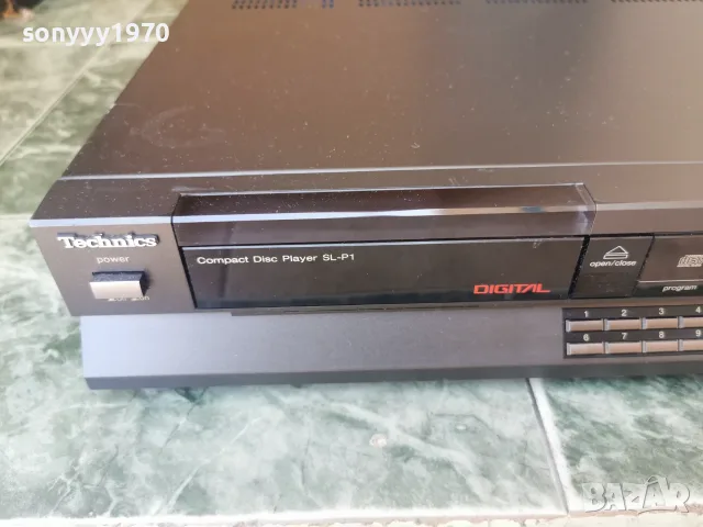 TECHNICS SL-P1 CD MADE IN JAPAN ВНОС SWISS 1608261655L4, снимка 2 - Декове - 55681423