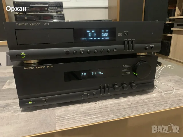 модел:
Продавам комплект Harman/Kardon – Рисивър HK 3250 + CD Плейър HD 710
