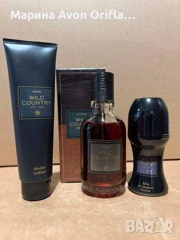 Мъжки комплект Wild Country   Avon от три продукта 