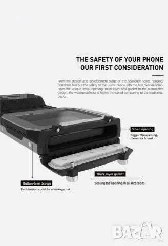 Divevolk Seatouch 4 max plus, снимка 4 - Калъфи, кейсове - 55630239