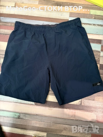 Мъжки спортни шорти Oakley – Оригинални, Тъмносини, Размер XL, снимка 2 - Къси панталони - 54425359