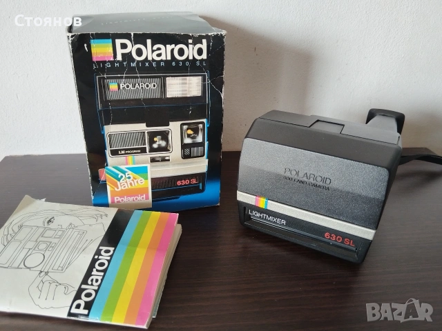 Камери Konica FS-1,Polaroid 630 SL Lightmixer, снимка 14 - Фотоапарати - 54413960