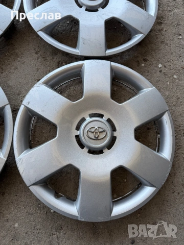 4 броя оригинални тасове за Toyota Aygo 14, снимка 2 - Аксесоари и консумативи - 54306671