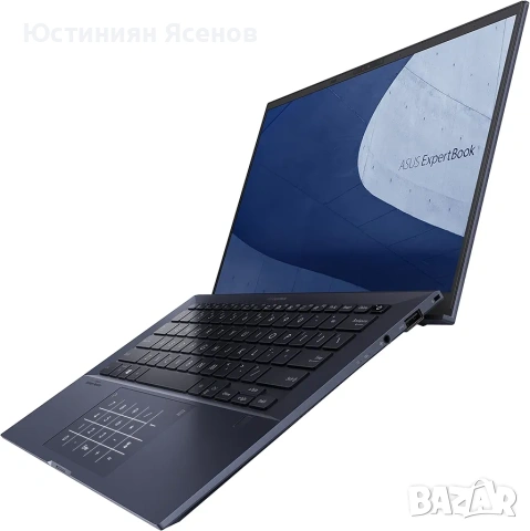 ASUS ExpertBook B9 – Laptop 14 Inches Full HD Intel Core i5-1235U, 16GB RAM, 512GB SSD, снимка 2 - Лаптопи за работа - 54520266