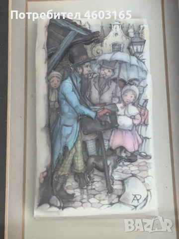 картина   по Anton Pieck, снимка 3 - Картини - 54321429