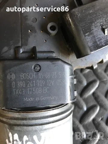 Преден мотор за чистачки Bosch за Jaguar X Type (2003-2007) 0390241709 1X4317508BC, снимка 3 - Части - 55297188