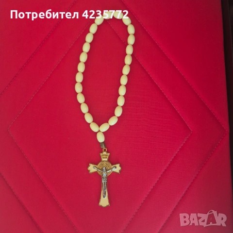 Автентични аксесоари за кола тип броеница от слонова кост. , снимка 2 - Аксесоари и консумативи - 54760266