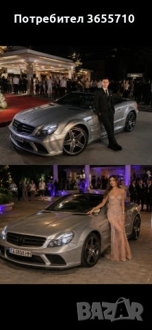 Мерцедес SL Black Edition под наем, снимка 2 - Rent a car - 54614097