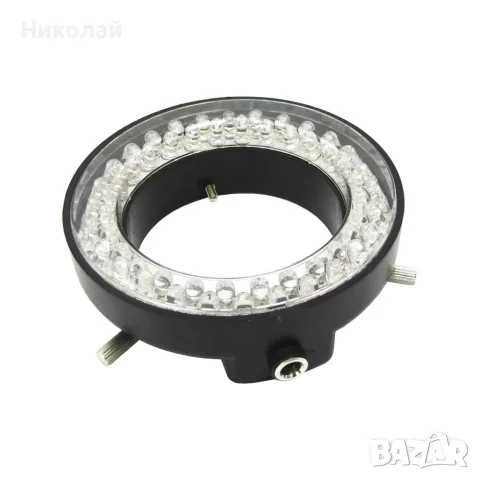LED пръстеновидно осветление димируемо, за микроскопи от серия XTX, AC 220V, снимка 3 - Лед осветление - 55295672