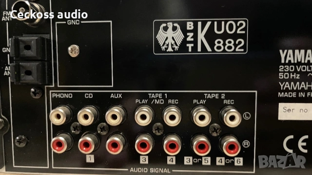 Yamaha RX-396RDS Stereo Receiver – Отлично звучене, снимка 7 - Ресийвъри, усилватели, смесителни пултове - 54704063