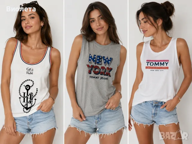 Дамски потничета Tommy Hilfiger 