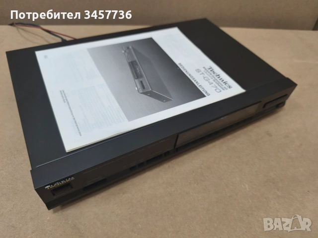 Стерео Тунер Technics ST-G470 PSX cap. Class AA Като нов , снимка 5 - Ресийвъри, усилватели, смесителни пултове - 55090345
