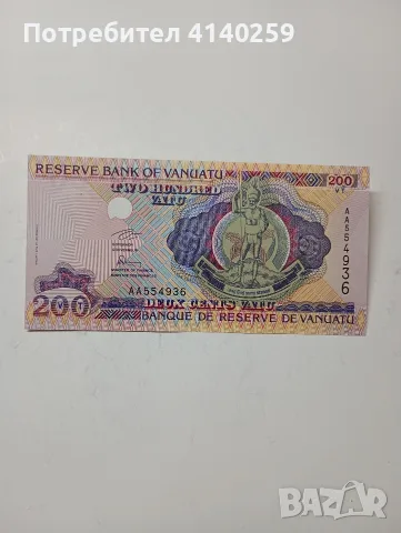 ВАНУАТУ БАНКНОТА 200 ВАТУ 1995 Г 