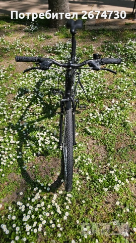 Лек trekking/hybrid/fitness велосипед  28” (M), почти нов, снимка 7 - Велосипеди - 54512119