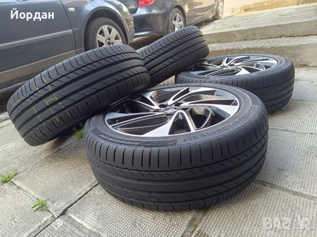 ОРИГИНАЛНИ джанти с гуми 19 ' 245 45 5x114,3 HYUNDAI TUCSON / Хюндай Туксон 5х114,3 + датчици, снимка 6 - Гуми и джанти - 54782791
