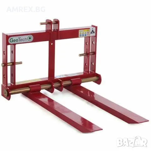Задни палетни вилици GeoTech 1200 кг за трактор