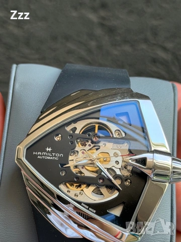 Автоматичен часовник Hamilton Ventura XXL 46mm, снимка 2 - Луксозни - 55003676