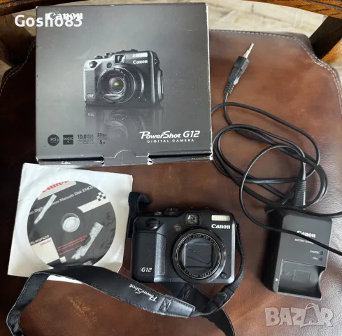 Canon Powershot G12 Digital Camera , снимка 2 - Фотоапарати - 55332676