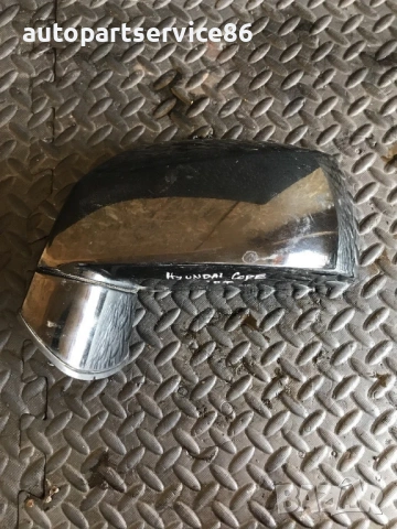 Ляво предно странично огледало черен цвят за врата за Hyundai Coupe (2002-2006) 012177 , снимка 2 - Части - 54409281