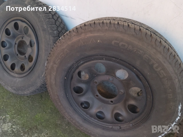 Джанти с гуми за Сузуки Витара, Самурай, Лада Нива, Киа, снимка 4 - Гуми и джанти - 54699984