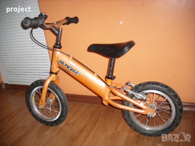 RUNBIKE 12 ″ USA АЛУМИНИЕВ Детски велосипед,колело с помощни колела.Промо!, снимка 9 - Детски велосипеди, триколки и коли - 54805285