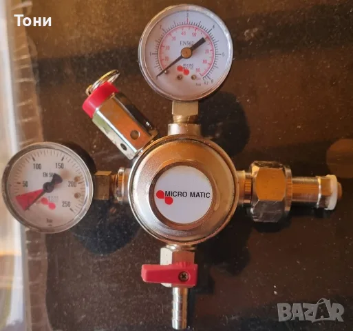 Редуцир вентил за CO2