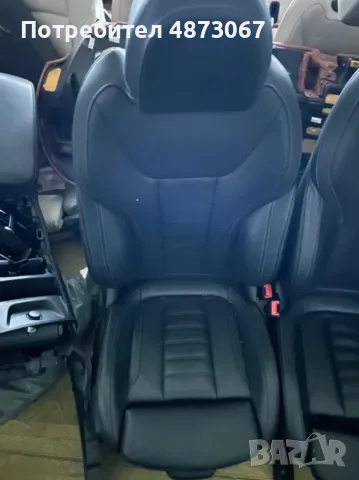 Bmw x3 G01 черно кожено рекаро, снимка 2 - Части - 55326200