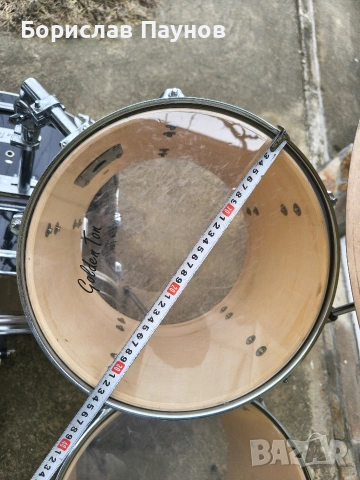 Комплект барабани "Golden ton", снимка 3 - Ударни инструменти - 54274898