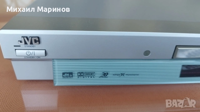Продавам JVC DVD плеар модел XV-E111SL, снимка 3 - Ресийвъри, усилватели, смесителни пултове - 54494915