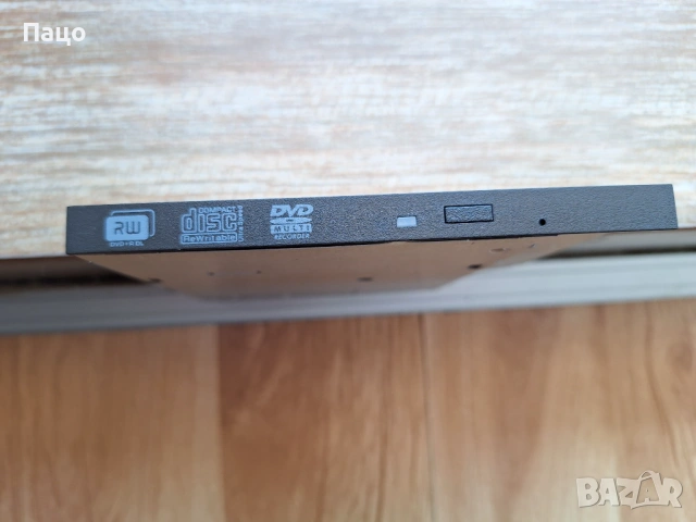 DA-8AESH 9.0 mm Slim Tray DVD RW and CD-RW Super Optical Drive, снимка 11 - Лаптоп аксесоари - 54181991