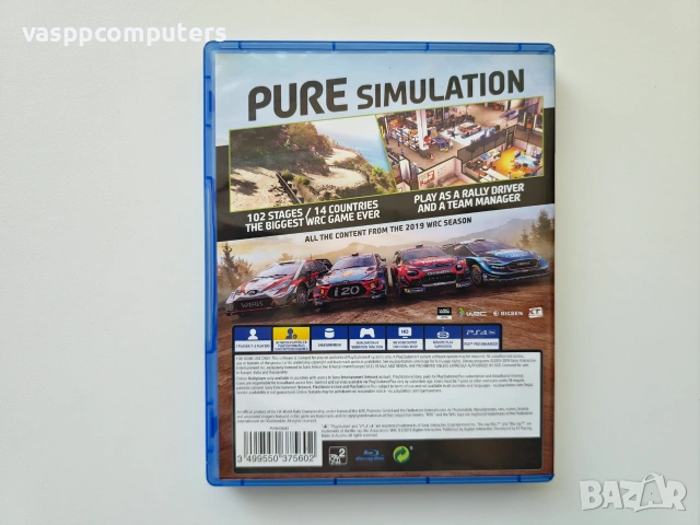 WRC 8 PS4 Playstation 4, снимка 3 - Игри за PlayStation - 55138429