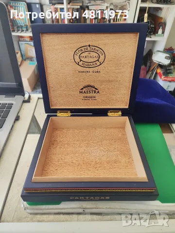 Кутия от пури Partagas Maestro, снимка 5 - Колекции - 55320910