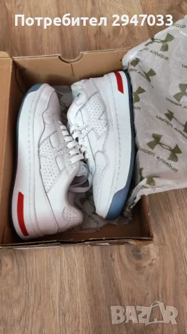Маратонки Under Armour  естествена кожа, снимка 2 - Маратонки - 55528234