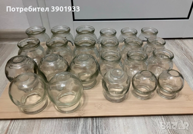 Нови стъклени вендузи , снимка 2 - Масажори - 54670661