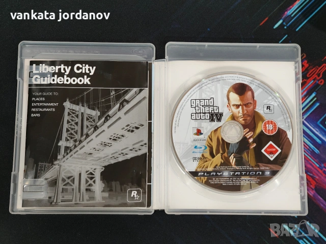 GTA 4 (като нова), снимка 2 - Игри за PlayStation - 54366321