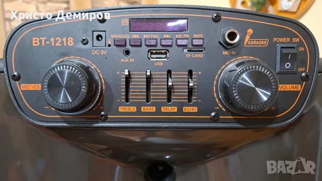 Караоке тонколона 12 инча!, снимка 2 - Bluetooth тонколони - 55581522