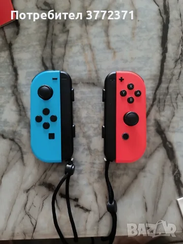Nintendo Switch Joy-Con (комплект контролери) синьо/червено, снимка 3 - Nintendo конзоли - 55334057