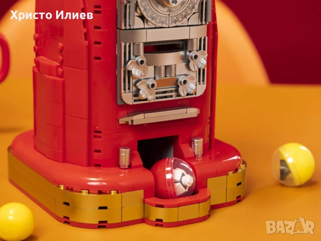 Ретро машина за топчета конструктор Retro Series Gumball Machine 34 см PANTASY, снимка 8 - Конструктори - 54036823