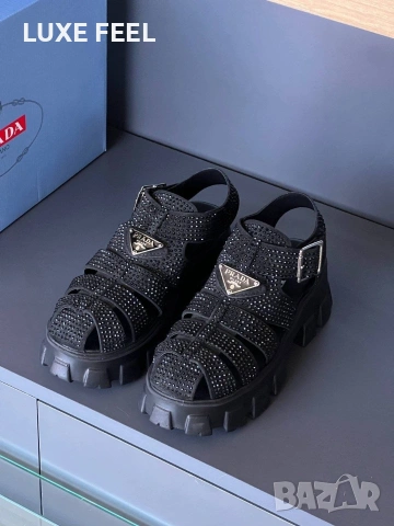 PRADA 💎Дамски Сандали , снимка 4 - Сандали - 54381890