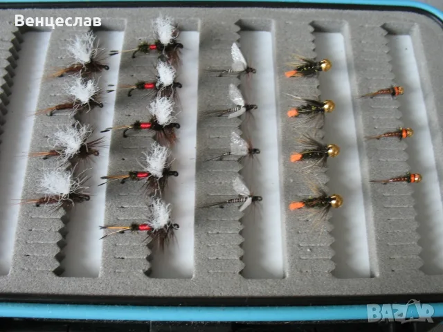 Комплект за мухарски риболов, снимка 13 - Въдици - 55433475