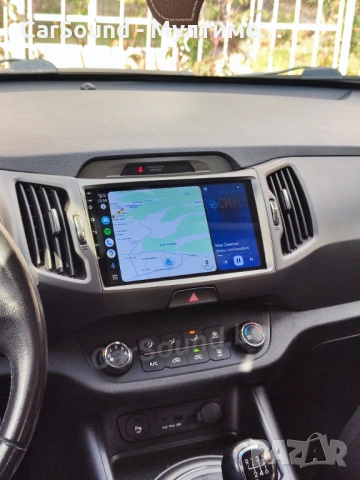 Kia Sportage - 9" Android 15 Мултимедия Спортидж 2010-2016 Навигация Андроид, снимка 5 - Аксесоари и консумативи - 47214883