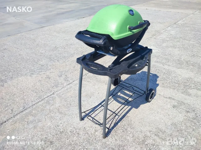 ГАЗОВО БАРБЕКЮ WEBER Q1200, снимка 2 - Барбекюта - 55345311