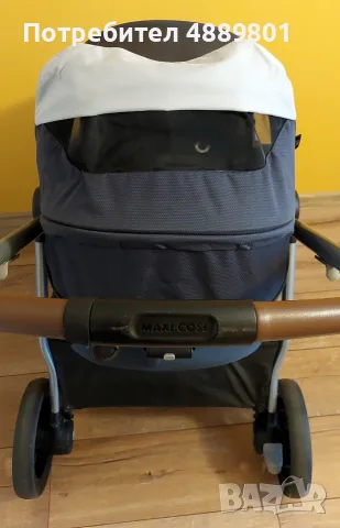 Детска количка  Maxi-Cosi Zelia 2 + столче за кола Maxi-Cosi + адаптери, снимка 3 - Детски колички - 55332514