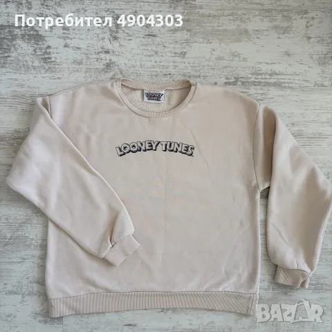 Детска жилетка Benetton и блуза Looney Tunes, снимка 3 - Детски Блузи и туники - 55501044