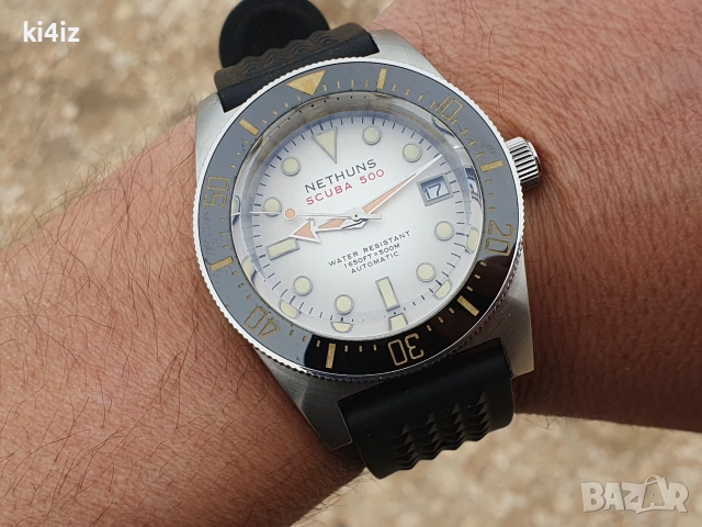 Nethuns Scuba 500m. Automatic Diver, снимка 5 - Мъжки - 55019236