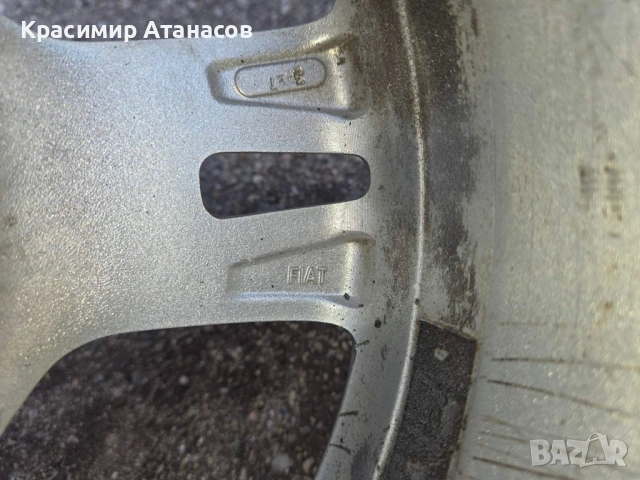 Алуминиеви джанти за Фиат Гранде пунто 15 Цола. , снимка 9 - Гуми и джанти - 54014899
