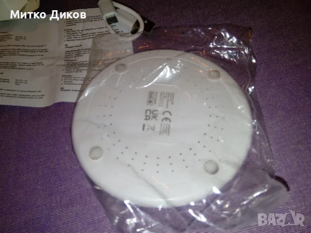 безжично зарядно за айфон ново, снимка 5 - Безжични зарядни - 55571176